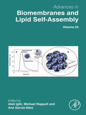 cover image of Advances in Biomembranes and Lipid Self-Assembly, Volume 25